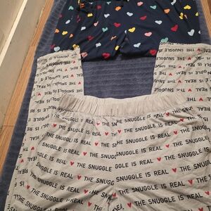 Heart Print Kids Bottoms